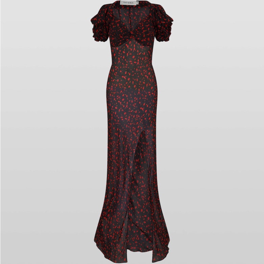 Rat & Boa Magnolia Flower Dress